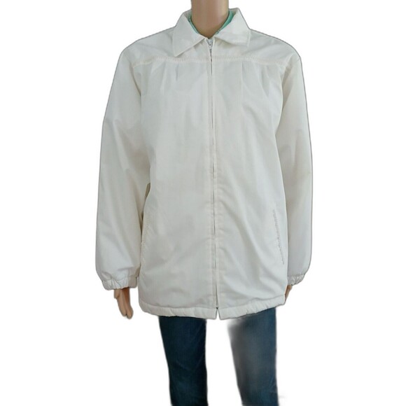 Blair Jackets & Blazers - Blair Winter Coat Women's Ivory/White Classic Faux Fur Interior Comfortable Zip